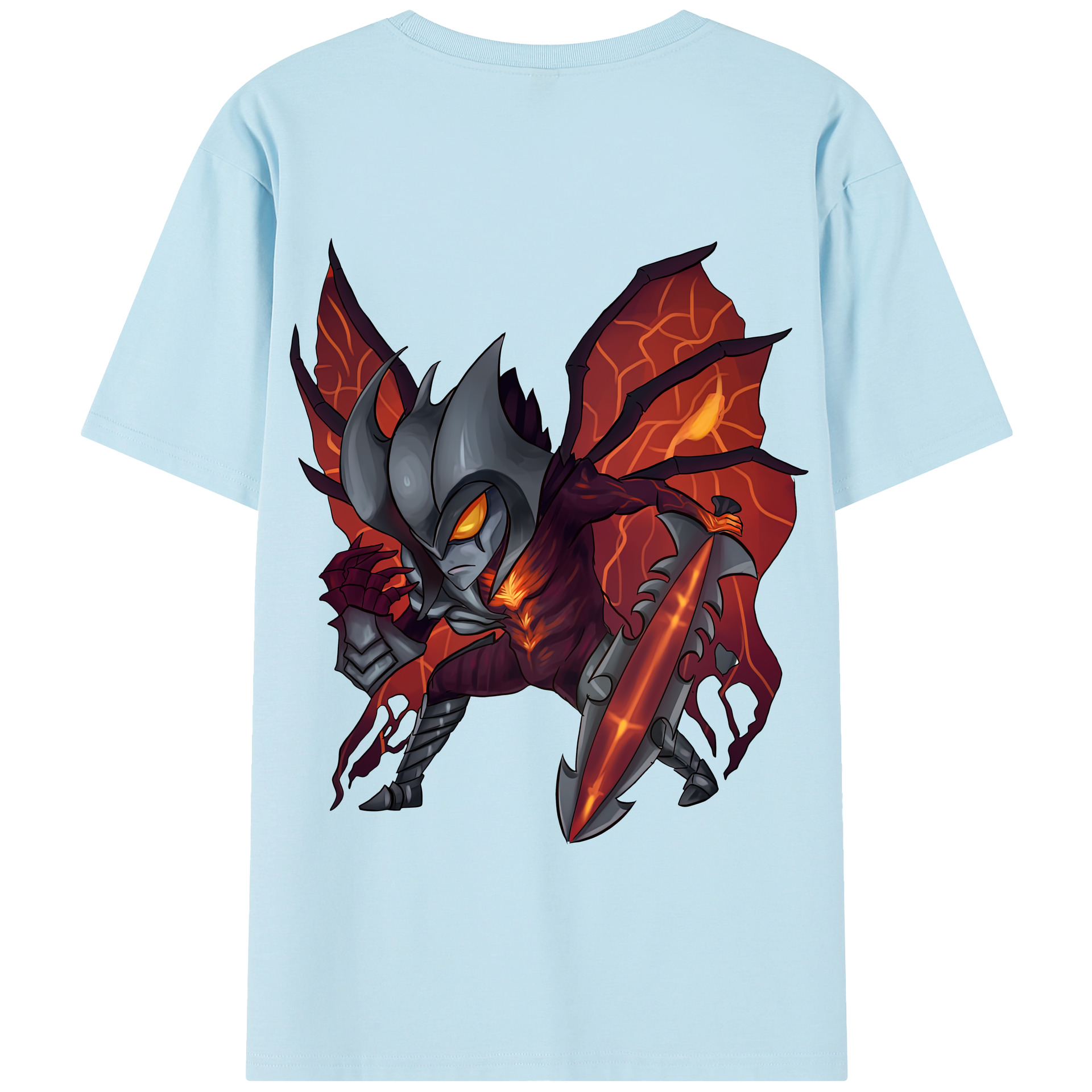 リーグ・オブ・レジェンド League of Legends LOL 綿100％半袖Tシャツ（背面プリント）